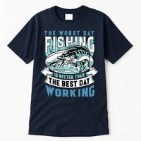 Fishing Better Than Working Tall T-Shirt
