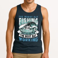 Fishing Better Than Working Tank Top