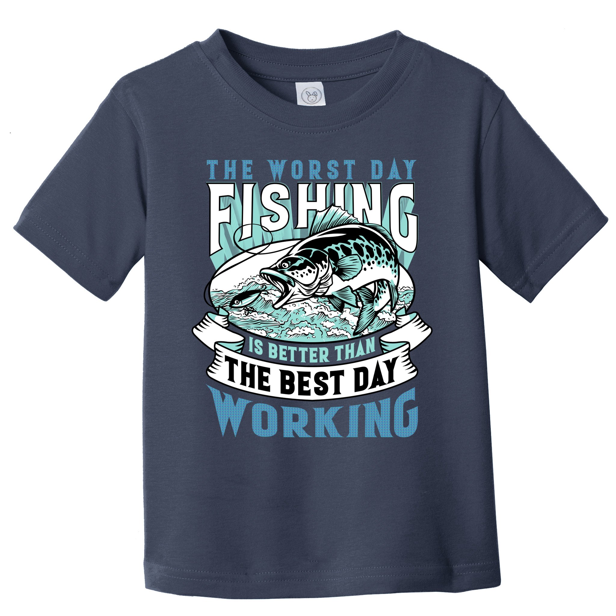 Fishing Better Than Working Toddler T-Shirt