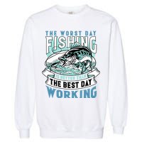 Fishing Better Than Working Garment-Dyed Sweatshirt