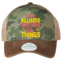 First Billiards Then I Do Thing Billiards Dad Gift For Father's Day Legacy Tie Dye Trucker Hat