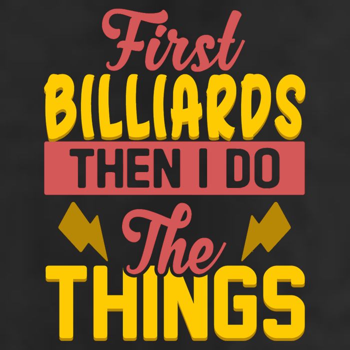 First Billiards Then I Do Thing Billiards Dad Gift For Father's Day Microfiber Hand Towel