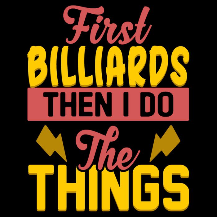First Billiards Then I Do Thing Billiards Dad Gift For Father's Day Short Acrylic Beanie