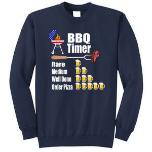 Funny Bbq Timer Barbecue Grill Grilling Gift Sweatshirt