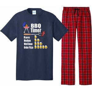 Funny Bbq Timer Barbecue Grill Grilling Gift Pajama Set