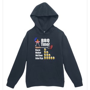 Funny Bbq Timer Barbecue Grill Grilling Gift Urban Pullover Hoodie