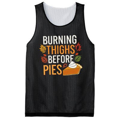 Funny Burning Thighs Before Pies Thanksgiving Family 2024 Mesh Reversible Basketball Jersey Tank