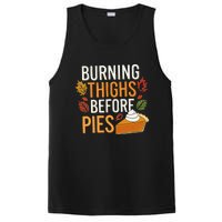 Funny Burning Thighs Before Pies Thanksgiving Family 2024 PosiCharge Competitor Tank