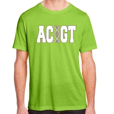 Funny Biology Teacher Science Dna Atgc Cute Gift Great Gift Adult ChromaSoft Performance T-Shirt