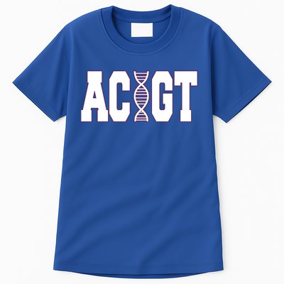 Funny Biology Teacher Science Dna Atgc Cute Gift Great Gift Tall T-Shirt