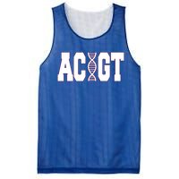 Funny Biology Teacher Science Dna Atgc Cute Gift Great Gift Mesh Reversible Basketball Jersey Tank