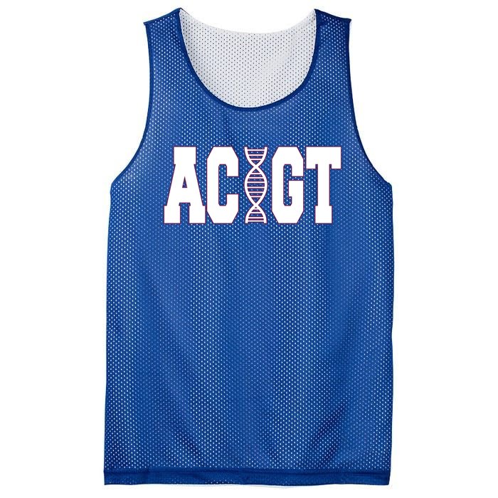 Funny Biology Teacher Science Dna Atgc Cute Gift Great Gift Mesh Reversible Basketball Jersey Tank