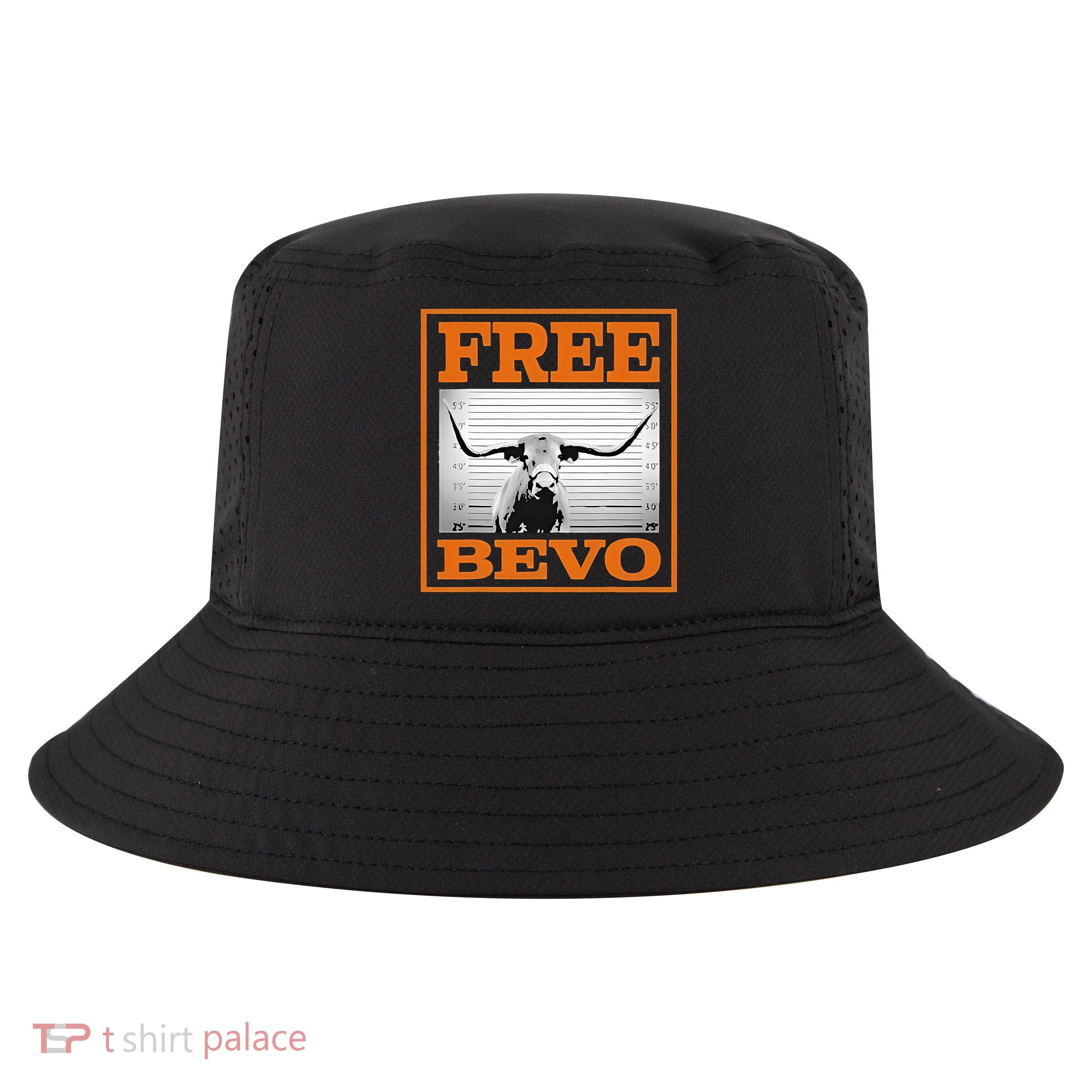 Free Bevvo Texas Mascot Cool Comfort Performance Bucket Hat