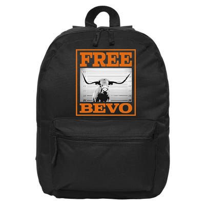Free Bevvo Texas Mascot 16 in Basic Backpack