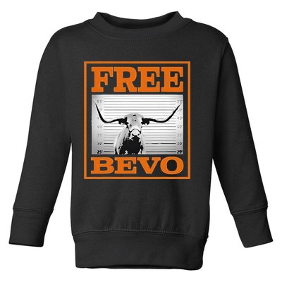 Free Bevvo Texas Mascot Toddler Sweatshirt