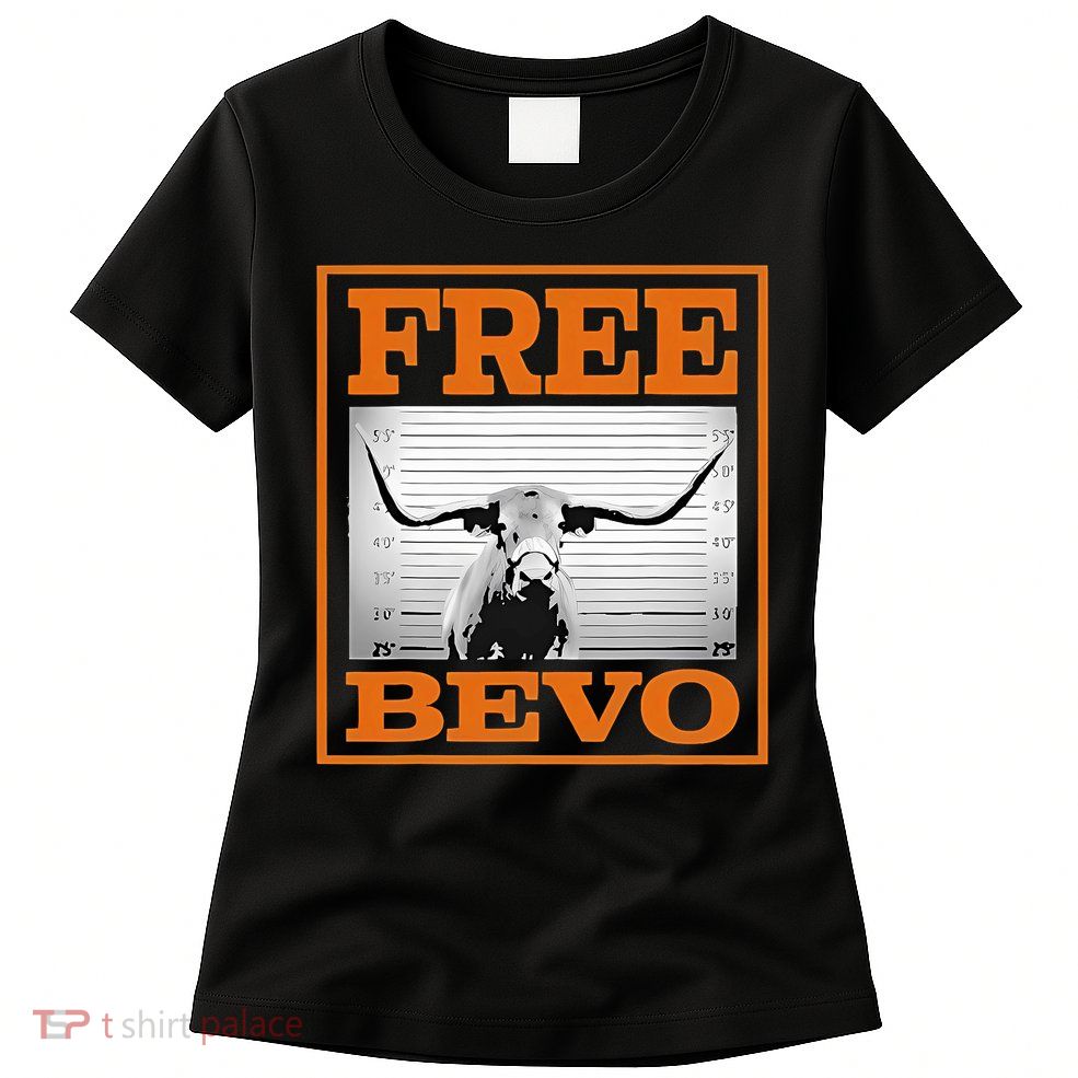 Free Bevvo Texas Mascot Womens T-Shirt