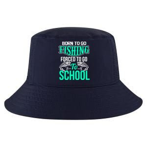 Funny Born To Go Fishing Bass Fish Fisherman Boy Cool Comfort Performance Bucket Hat