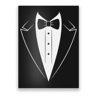 Funny Bow Tie Tuxedo Costume Formal Party For Man Poster
