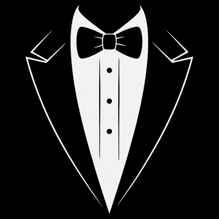 Funny Bow Tie Tuxedo Costume Formal Party For Man Poster