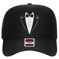 Funny Bow Tie Tuxedo Costume Formal Party For Man Hat