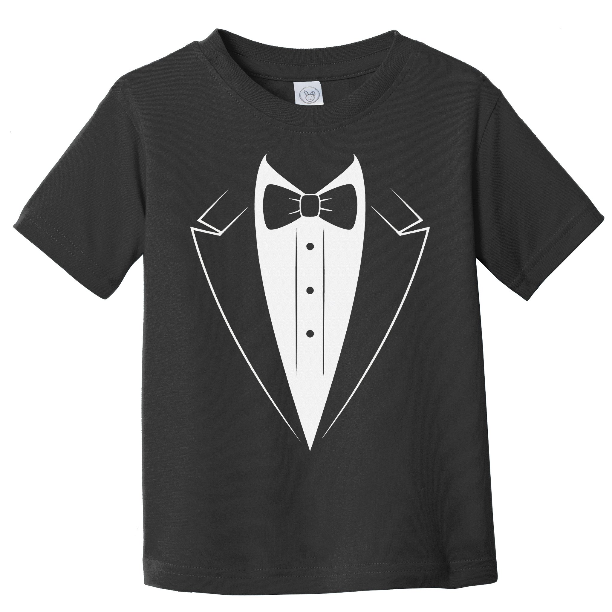 Funny Bow Tie Tuxedo Costume Formal Party For Man Toddler T-Shirt