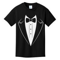 Funny Bow Tie Tuxedo Costume Formal Party For Man Kids T-Shirt