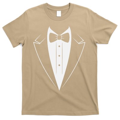 Funny Bow Tie Tuxedo Costume Formal Party For Man T-Shirt