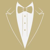 Funny Bow Tie Tuxedo Costume Formal Party For Man T-Shirt