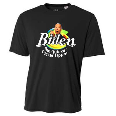 Funny Biden The Quicker Fer Upper Cooling Performance Crew T-Shirt