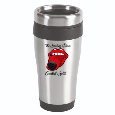 Funny Bowling The Bowling Stones Design 16oz Travel Tumbler