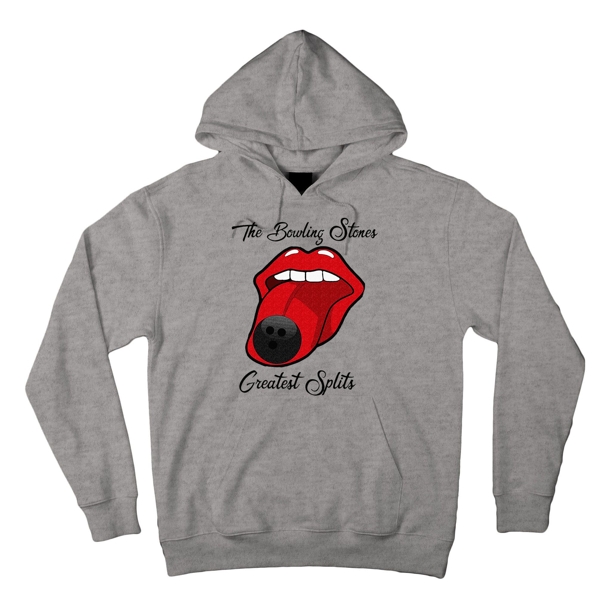 Funny Bowling The Bowling Stones Design Tall Hoodie