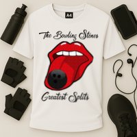 Funny Bowling The Bowling Stones Design Cooling Performance Crew T-Shirt