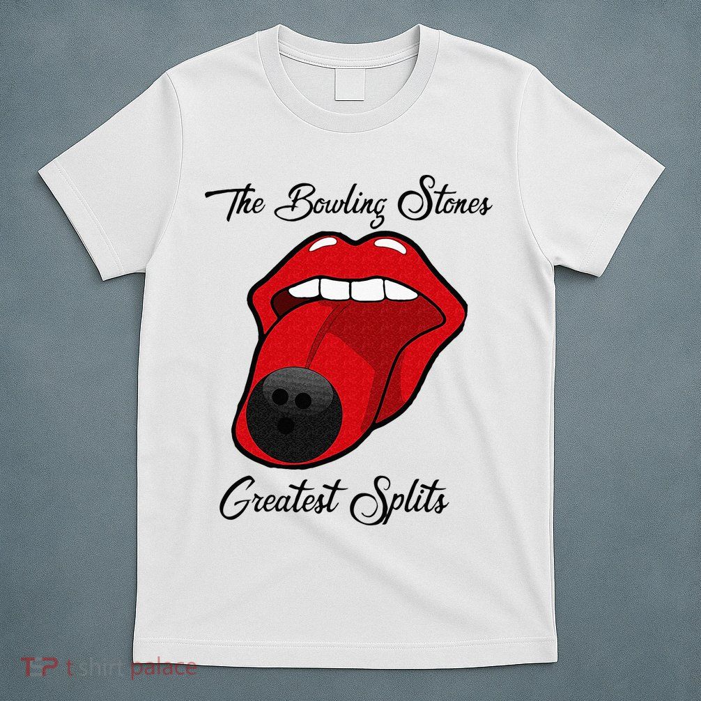 Funny Bowling The Bowling Stones Design T-Shirt