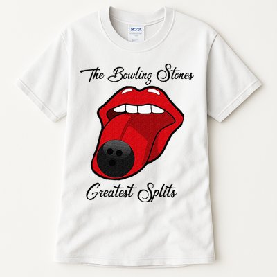 Funny Bowling The Bowling Stones Design Tall T-Shirt