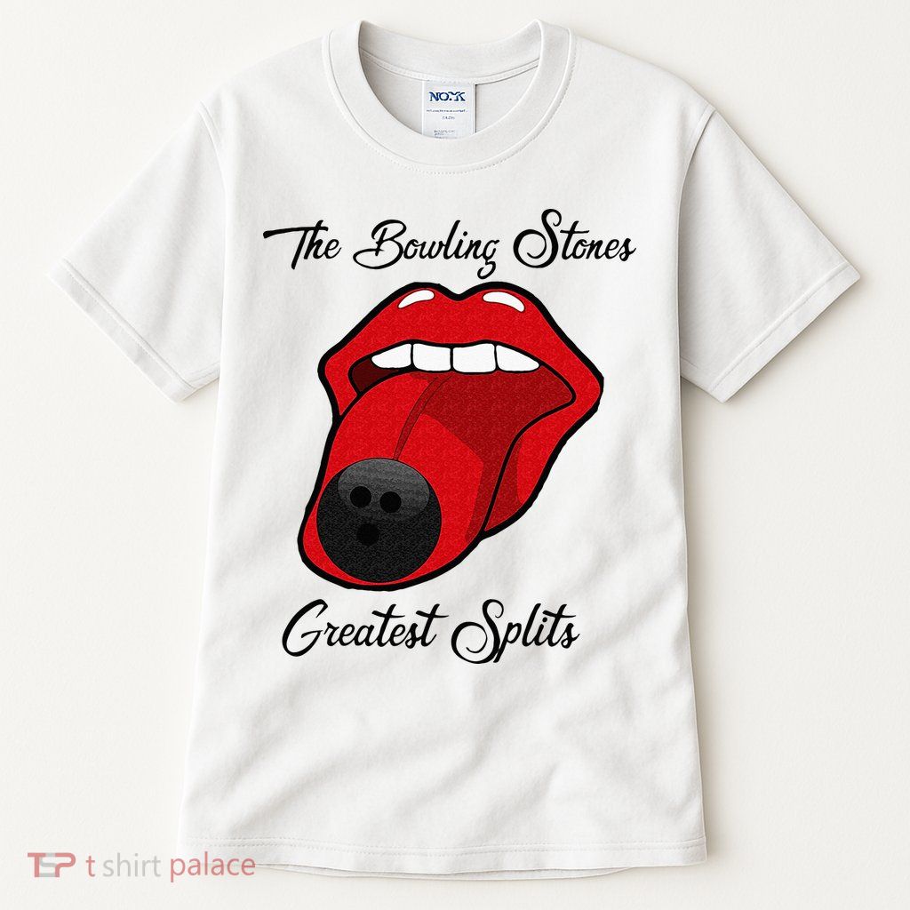 Funny Bowling The Bowling Stones Design Tall T-Shirt