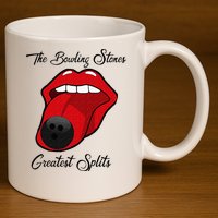 Funny Bowling The Bowling Stones Design 11oz C Handle Ceramic Mug