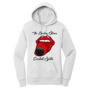 Funny Bowling The Bowling Stones Design Women's Pullover Hoodie