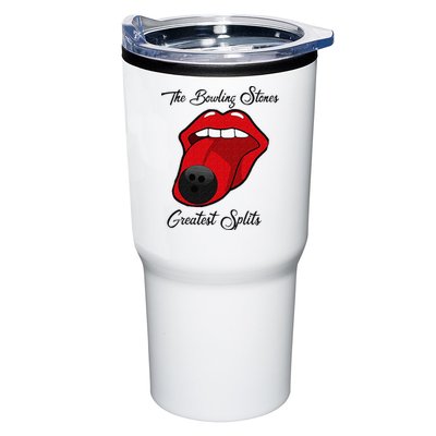 Funny Bowling The Bowling Stones Design Tumbler