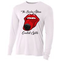 Funny Bowling The Bowling Stones Design Cooling Performance Long Sleeve Crew