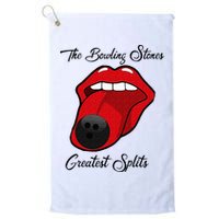 Funny Bowling The Bowling Stones Design Golf Towel