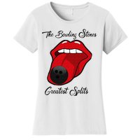 Funny Bowling The Bowling Stones Design Women's T-Shirt