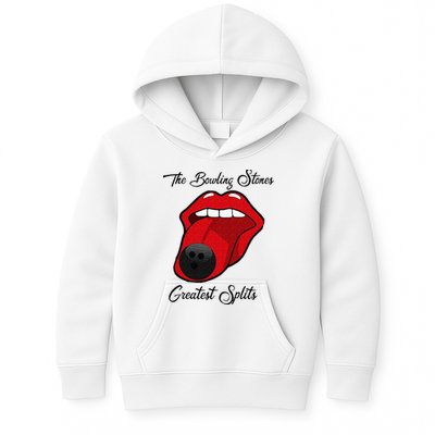 Funny Bowling The Bowling Stones Design Kids Hoodie