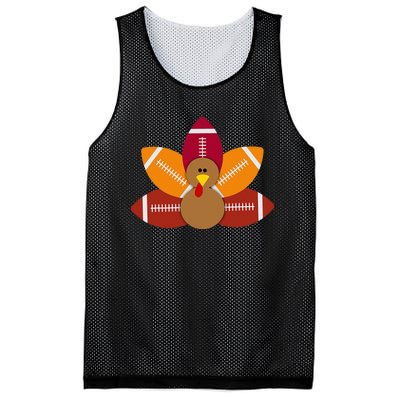 Funny Baby Turkey And Football Balls Sport Lovers Mesh Reversible Basketball Jersey Tank