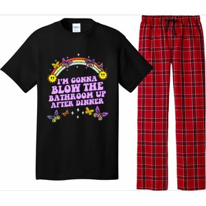 Funny Blow The Bathroom Adult Humor Inappropriate Offensive Pajama Set