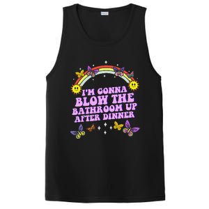 Funny Blow The Bathroom Adult Humor Inappropriate Offensive PosiCharge Competitor Tank