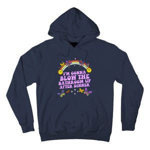 Funny Blow The Bathroom Adult Humor Inappropriate Offensive Tall Hoodie