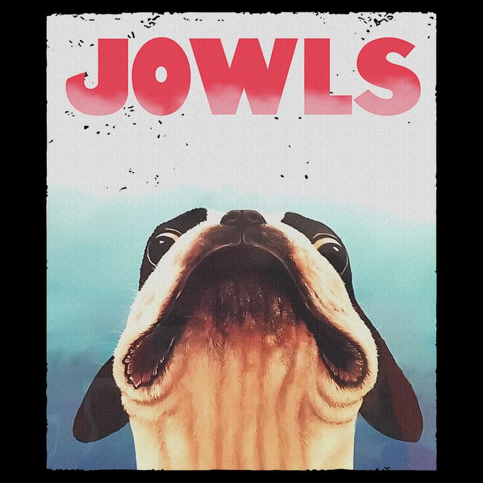 Funny Boston Terriers Jowls Dog Mom, Dog Dad Cooling Performance Crew T-Shirt