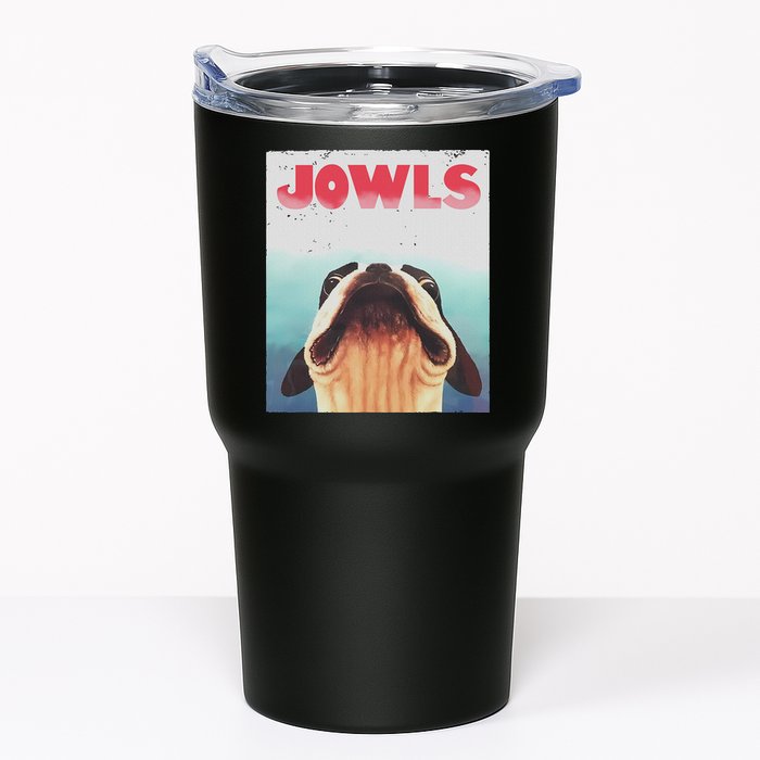 Funny Boston Terriers Jowls Dog Mom, Dog Dad Tumbler