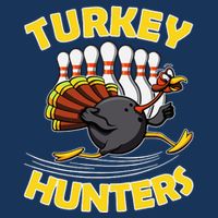 Funny Bowling Turkey Hunters Drawstring Bag