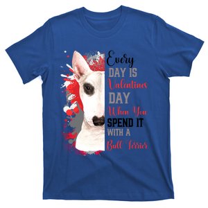 Funny Bull Terrier Mom Happy Valentines Day Party Heart Meaningful Gift T-Shirt